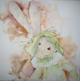 St&aelig;r&eth;: 40 cm x 40 cm. Myndin kemur &aacute;n kartons